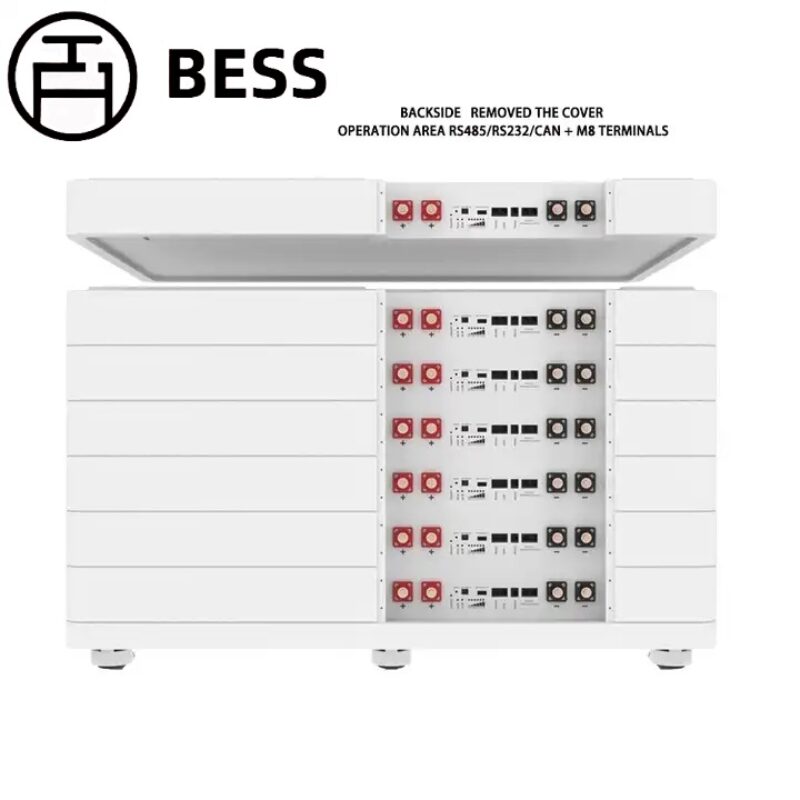 BESS-BYD 100KWh 85KWh 70KWh Lifepo4 Solaire Batterie Stockage Domestique d'énergie Module de pile au sol