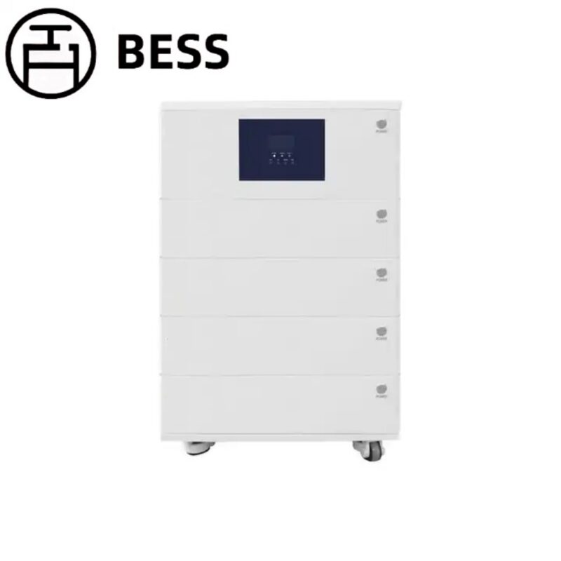 BESS-ESS 5kwh 10kwh 20kwh 30kwh Système de stockage d'énergie domestique tout-en-un empilable LiFePO4