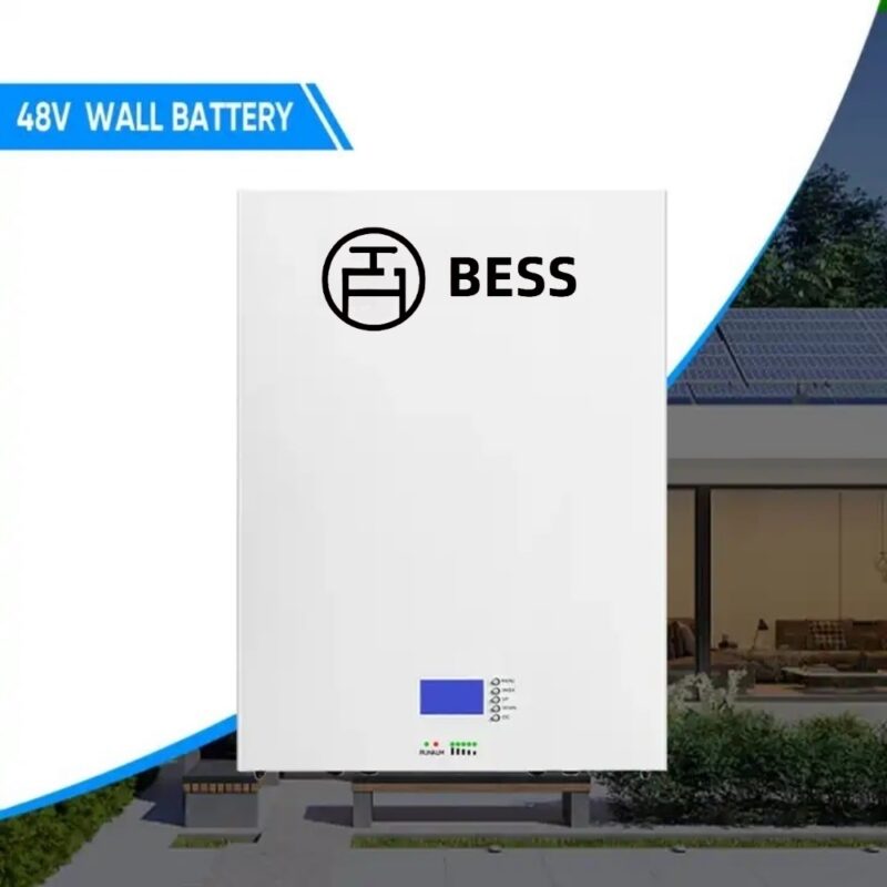 BESS-LS 10 kWh 20 kWh 30 kWh 40 kWh batterie de stockage d'énergie domestique sauvegarde de centrale électrique Lithium Ion support mural
